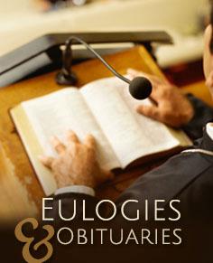 How do you write a Eulogy or Obituary Notice
