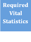 Required Vital Statistics Banner